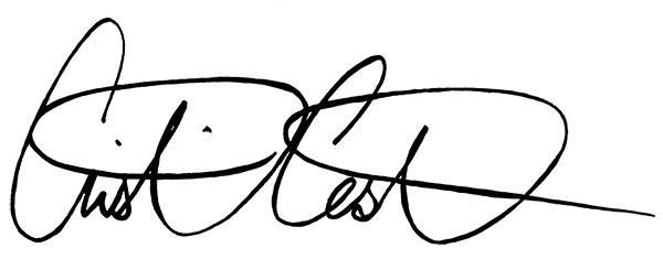 Senator Cristina Castro signature